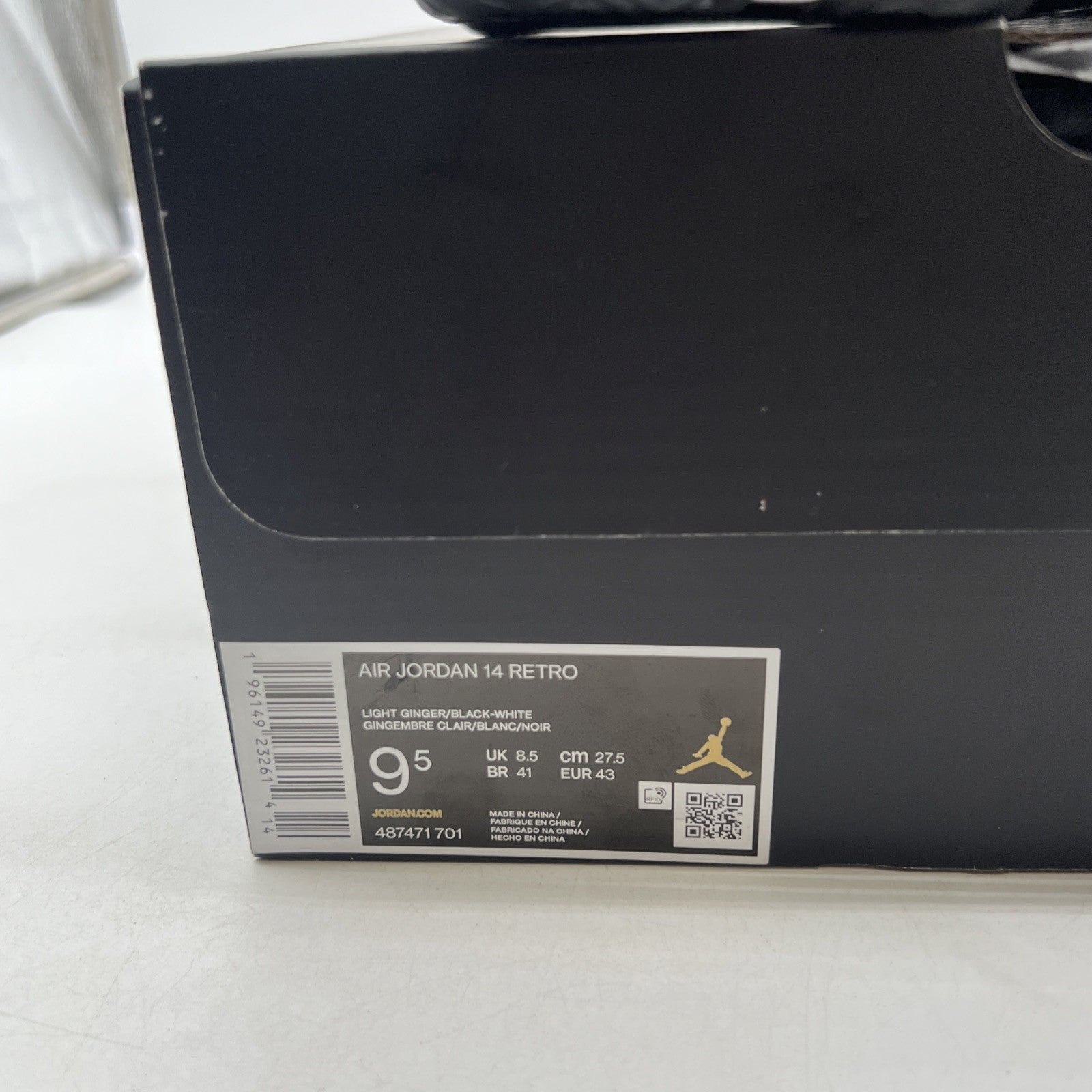 Size 9.5 - Air Jordan 14 Retro Light Ginger 2022 (487471-701)