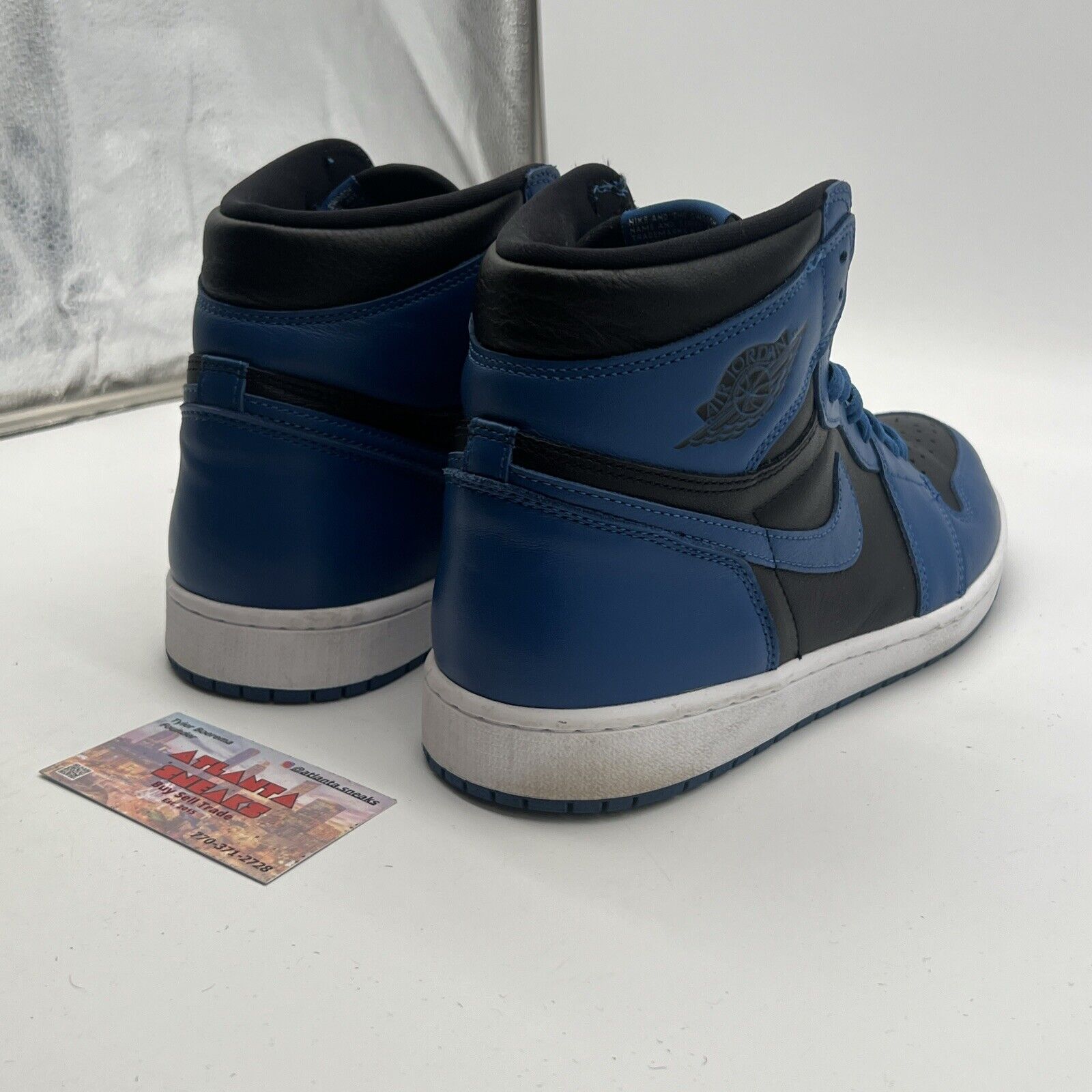 Size 12 - Air Jordan 1 Retro OG High Dark Marina Blue (555088-404)