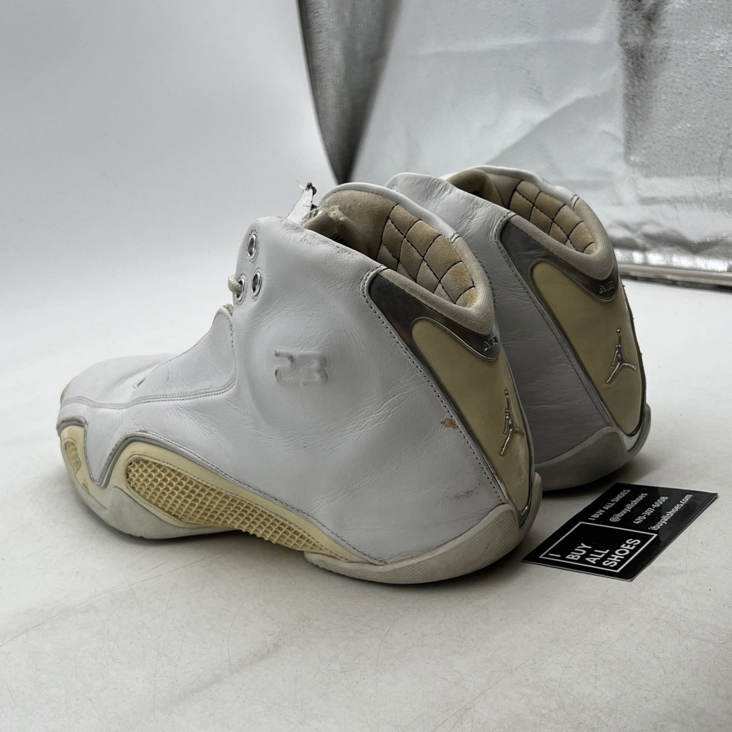 Size 10.5 - Air Jordan 21 OG White (313038-101)