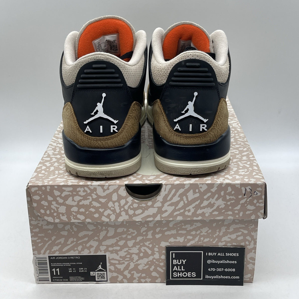 Size 11 - Air Jordan 3 Retro Mid Desert Elephant (CT8532-008)