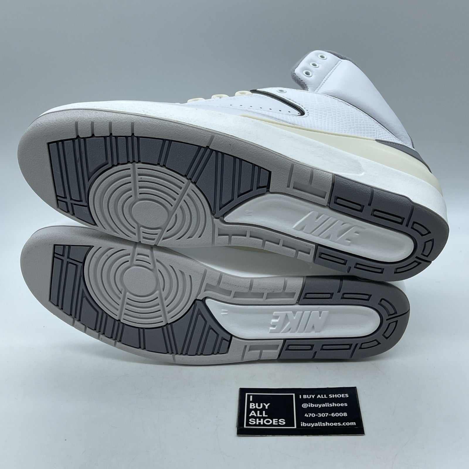 Size 11 - Air Jordan 2 Retro White Cement Grey Leather (DR8884-100)