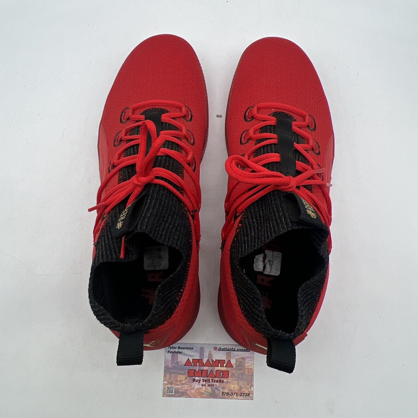 Size 11 - PUMA Clyde Court #REFORM Red Black (193461-01)