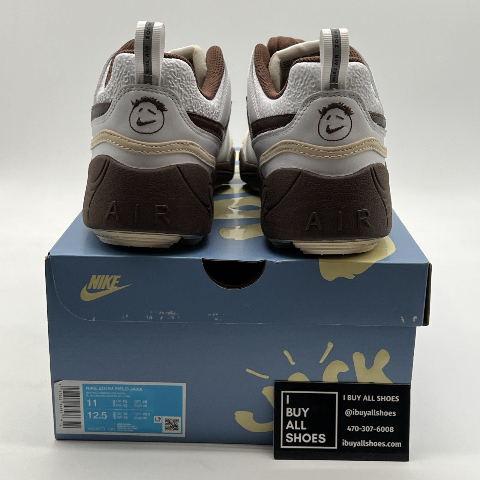 Size 11 - Nike Travis Scott x Zoom Field Jaxx Light Chocolate (HQ3073-100)