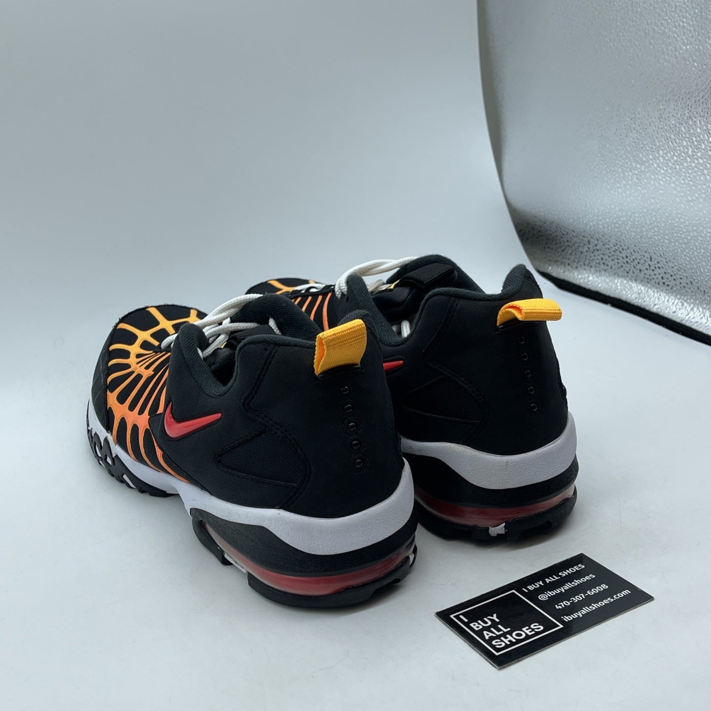 Size 13 - Nike Air Max 120 Laser Orange Red Black Suede (819857-003)
