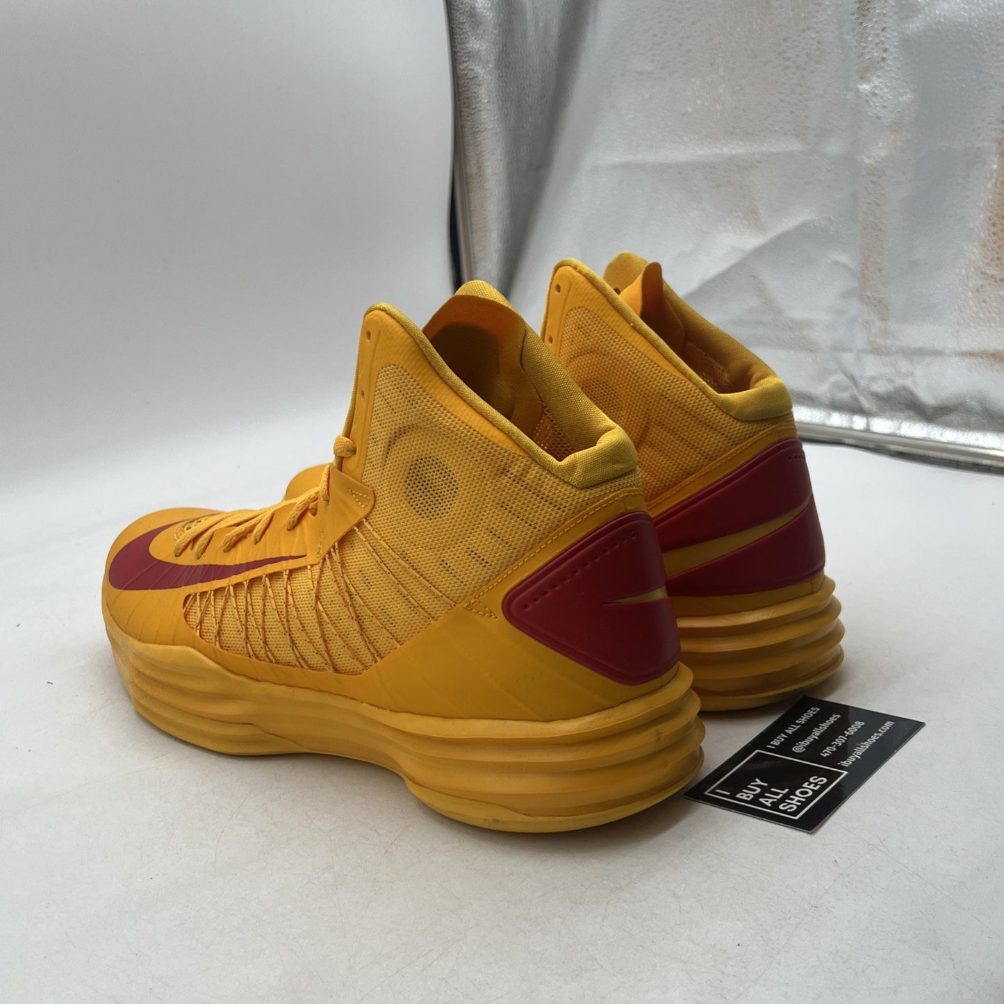 Size 13.5 - Nike Hyperdunk 2012+ China Away (524934-701)