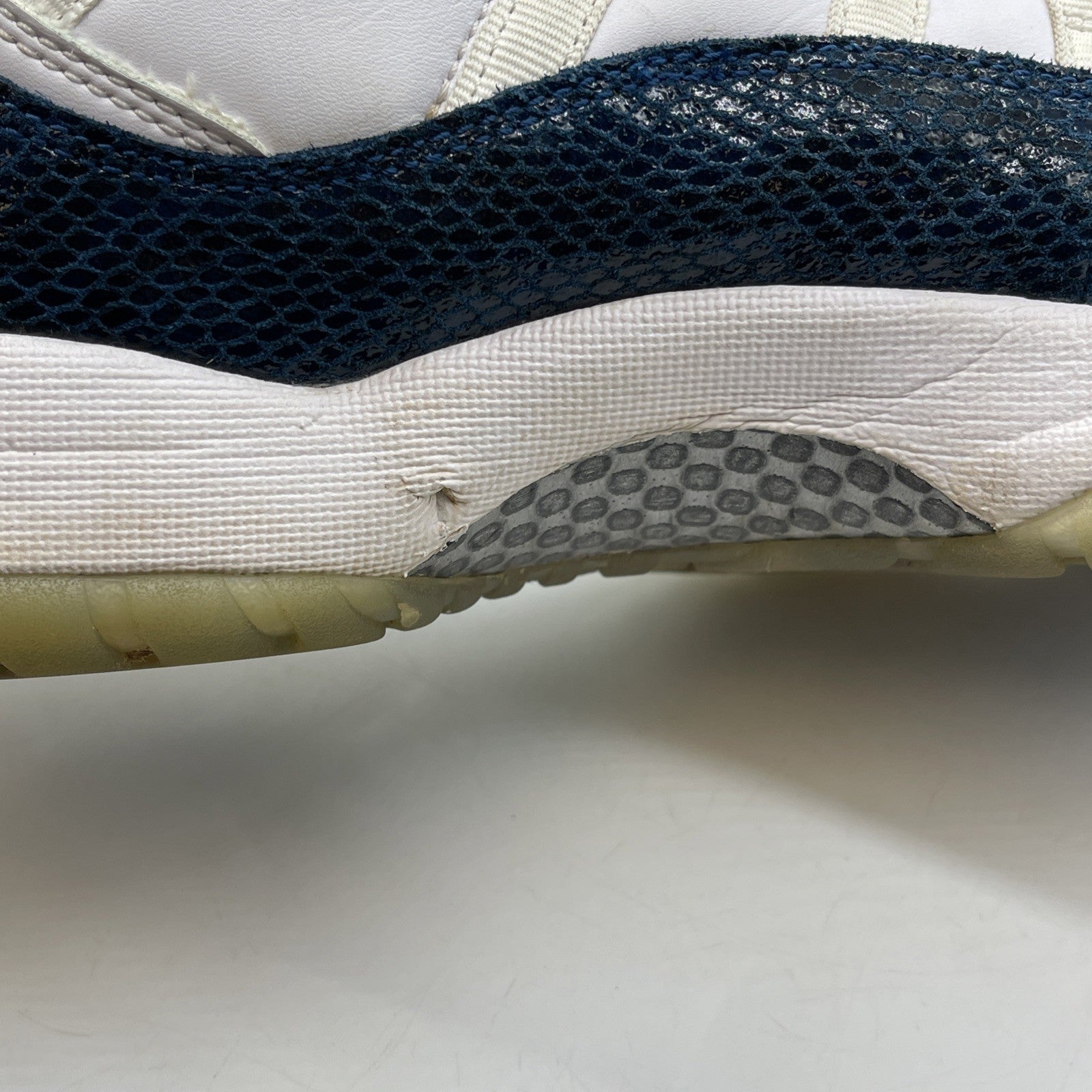 Size 11 - Jordan 11 Retro Low Snakeskin 2019 Blue White Suede (CD6846-102)