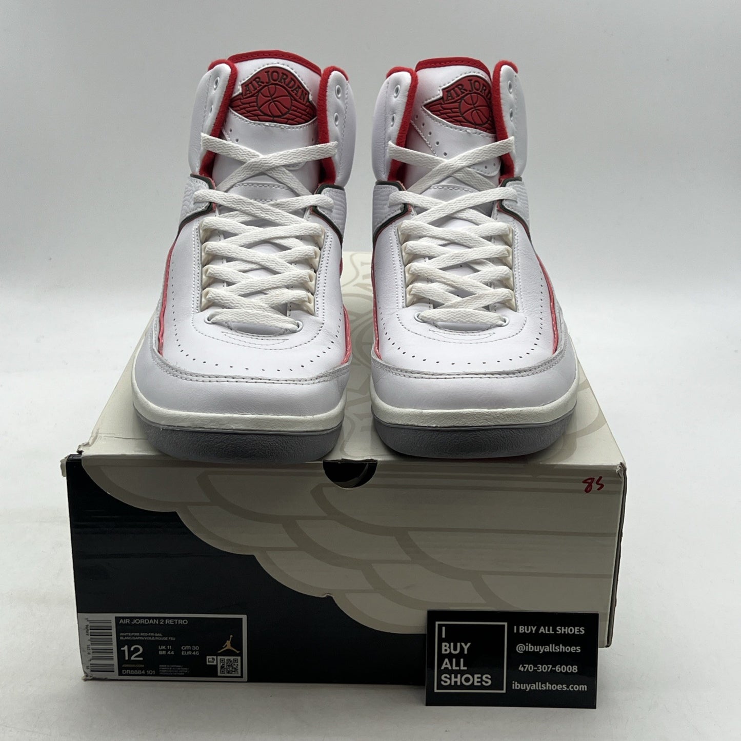 Size 12 - Air Jordan 2 Retro Origins (DR8884-101)