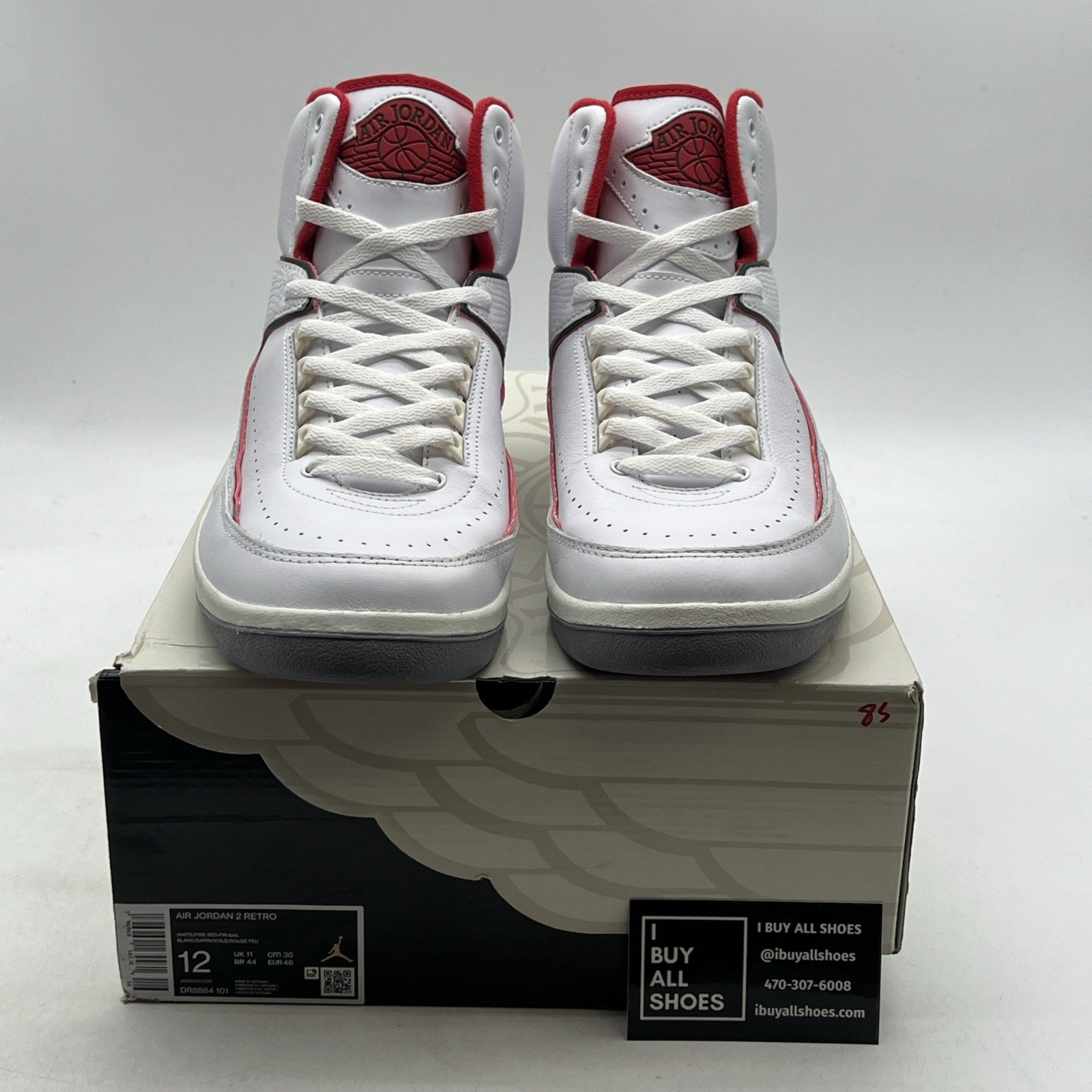 Size 12 - Air Jordan 2 Retro Origins (DR8884-101)