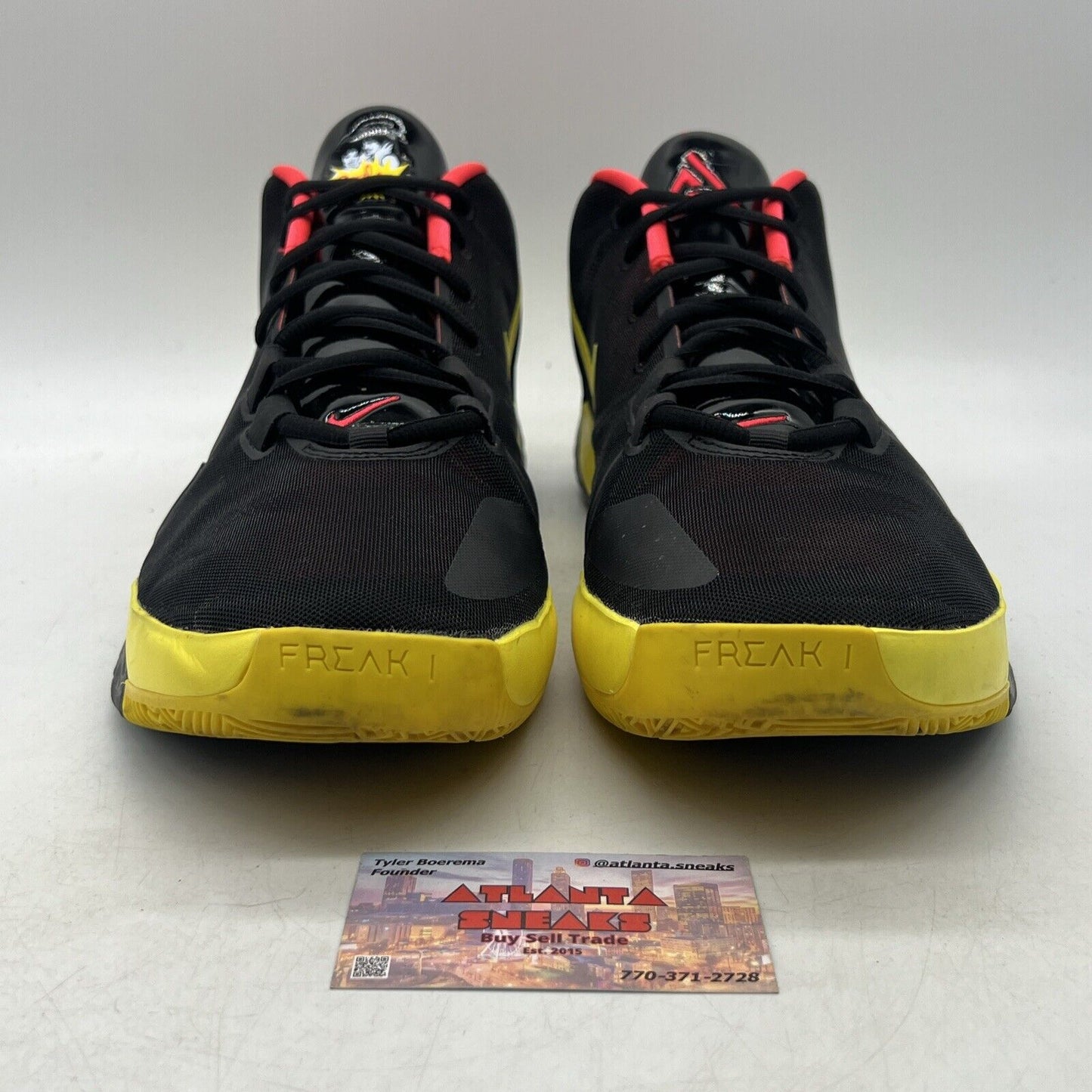 Size 14 - Nike Zoom Freak 1 Soul Glo Yellow Black (BQ5422-003)