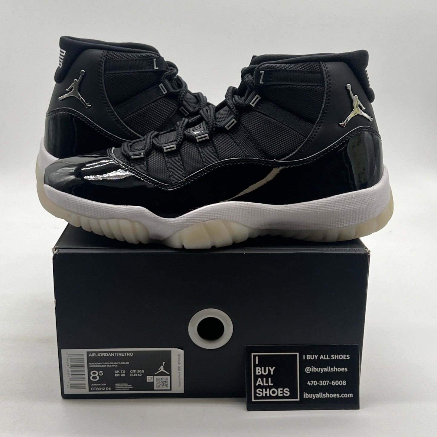Size 8.5 - Air Jordan 11 Retro High Jubilee / 25th Anniversary (CT8012-011)