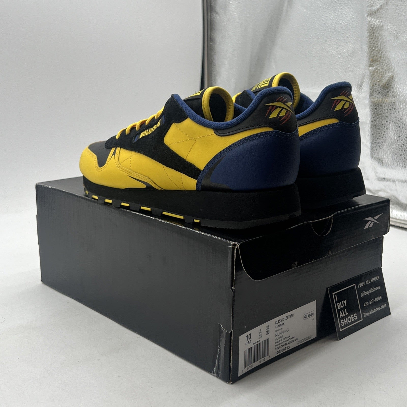 Size 10 - Reebok Marvel x Classic Leather Wolverine (100206713)