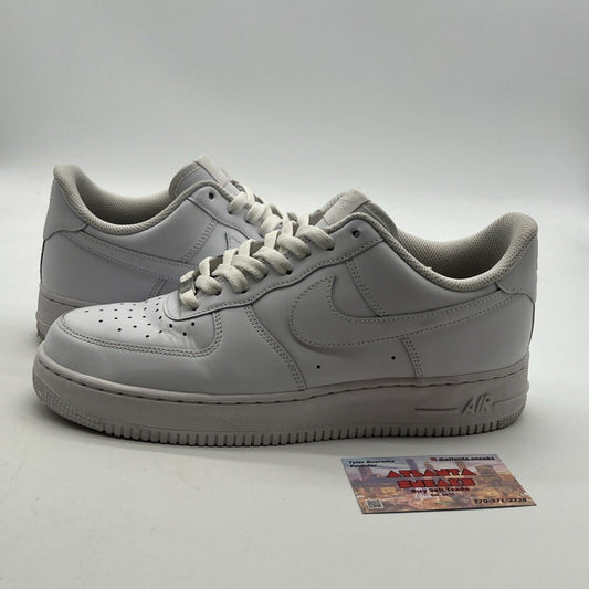 Size 10 - Nike Air Force 1 '07 Low Triple White (CW2288-111)