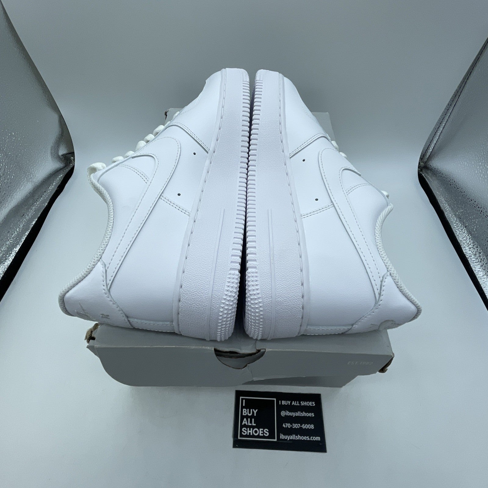 Size 9.5 - Nike Air Force 1 '07 Low Triple White (CW2288-111)