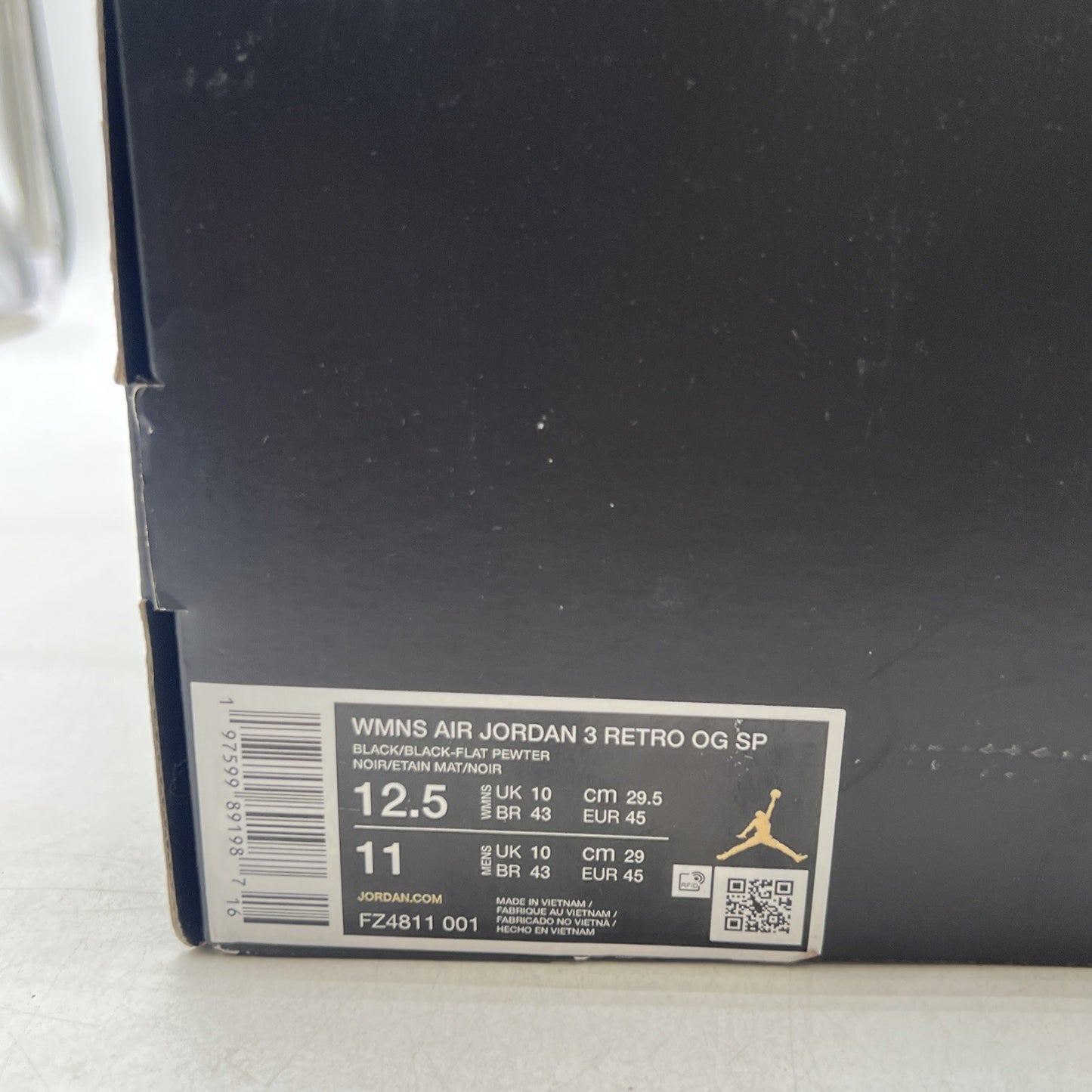 Size 12.5 - A Ma Maniére x Air Jordan 3 Retro While You Were Sleeping W