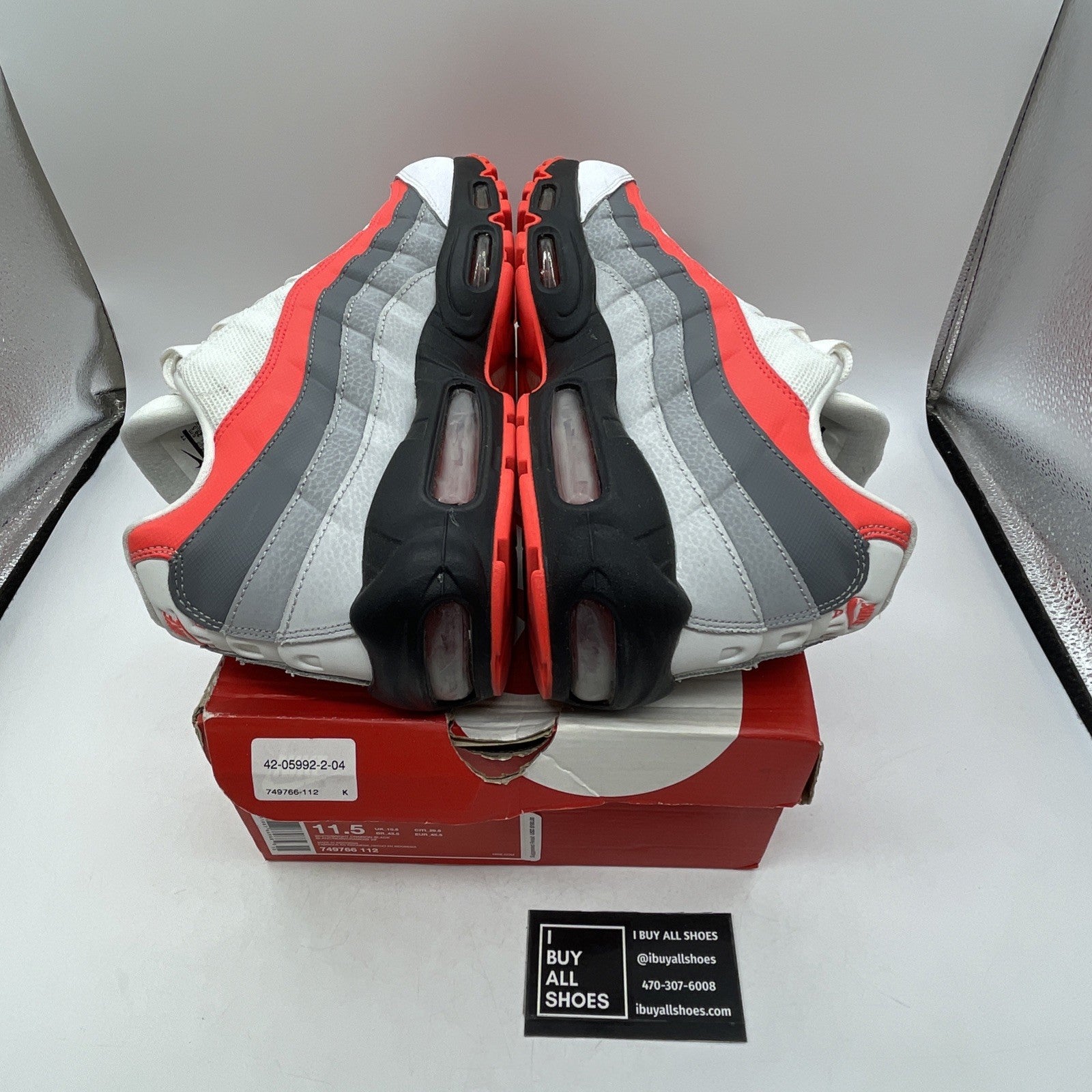 Size 11.5 - Nike Air Max 95 Essential Comet (749766-112)