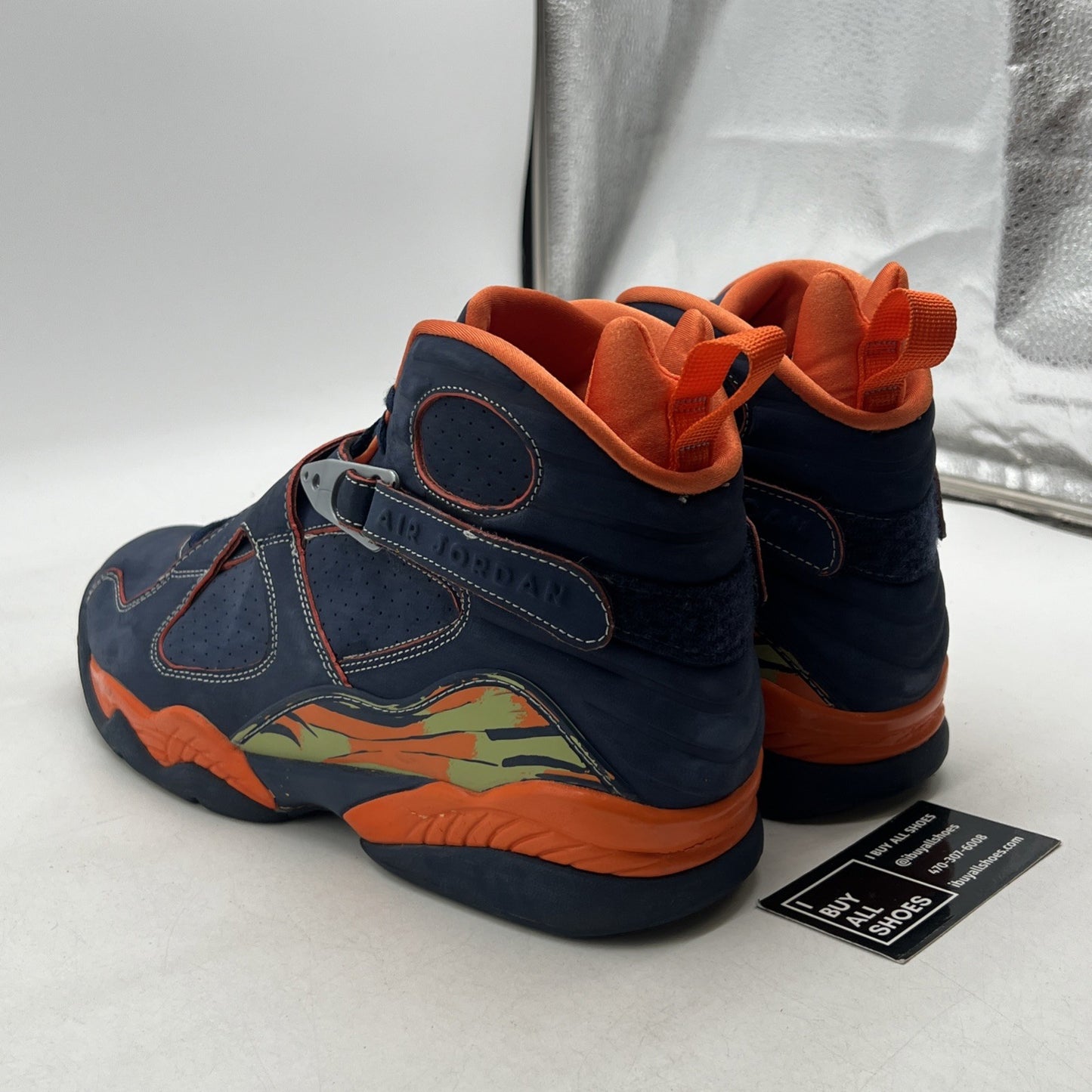 Size 13 - Air Jordan 8 Retro LS Pea Pods (316324-481)