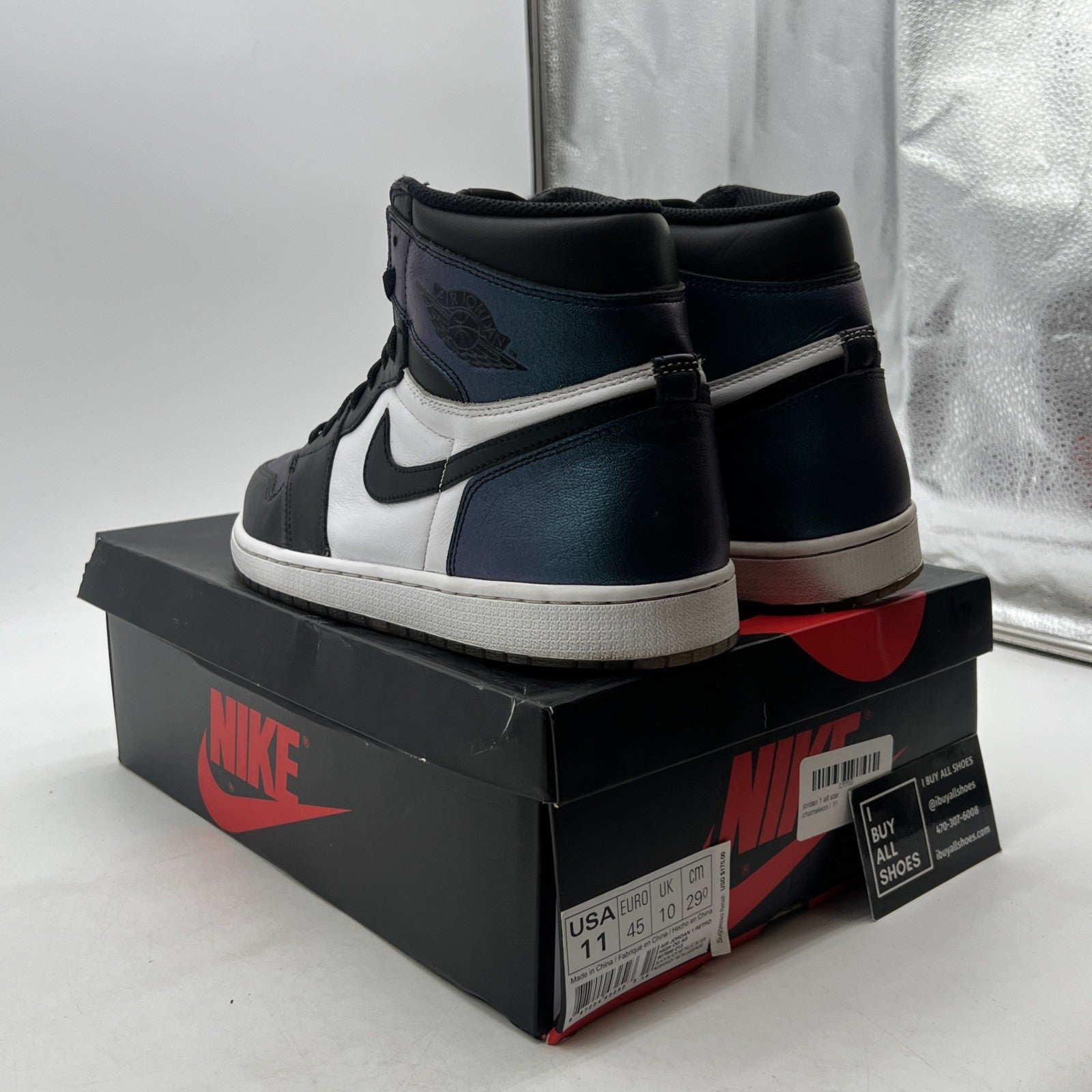 Size 11 - Air Jordan 1 Retro OG High All Star - Chameleon (907958-015)