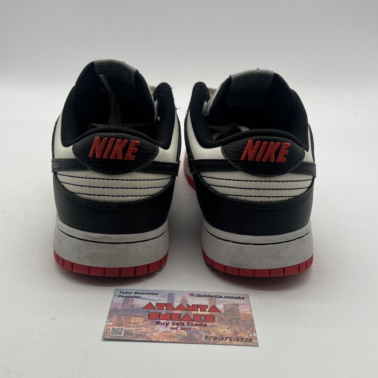 Size 12 - Nike Dunk Low EMB x NBA 75th Anniversary - Bulls 2021 (DD3663-100)