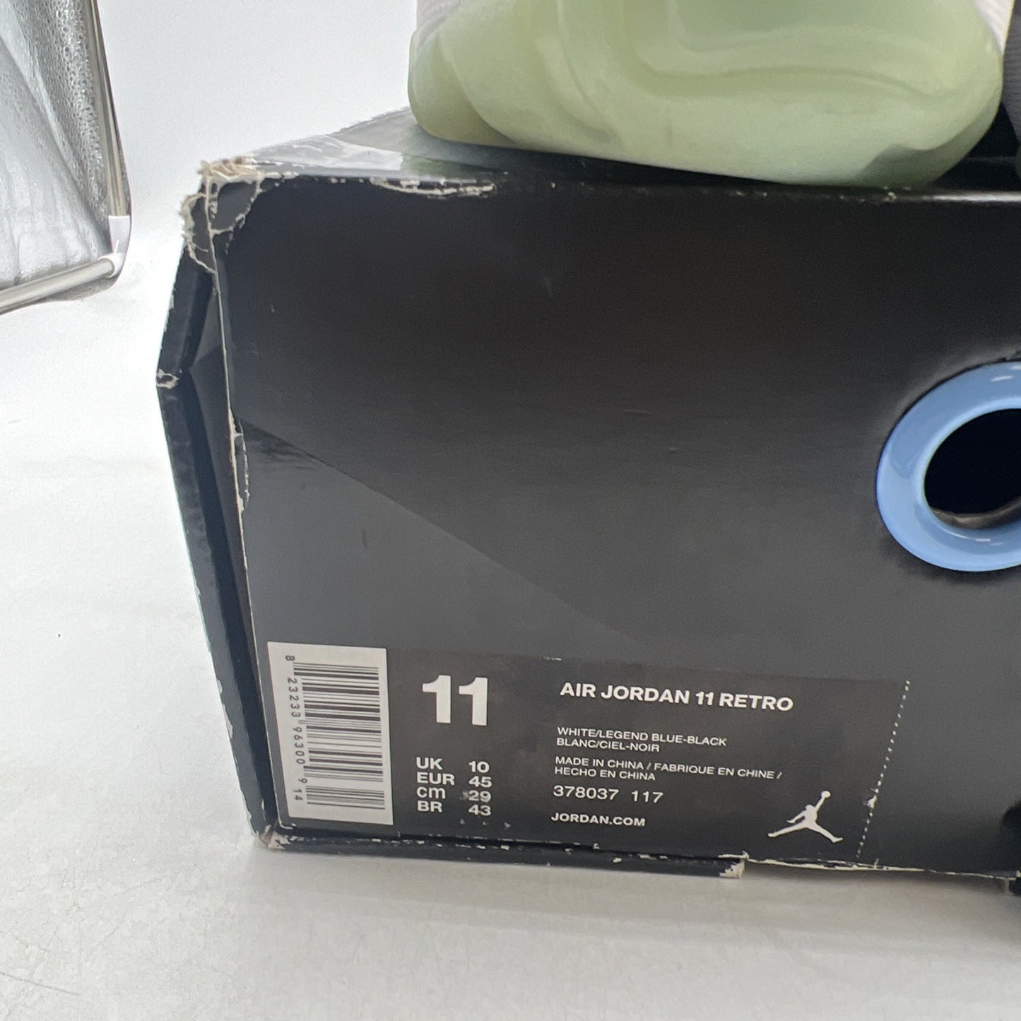Size 11 - Air Jordan 11 Retro High Legend Blue (378037-117)