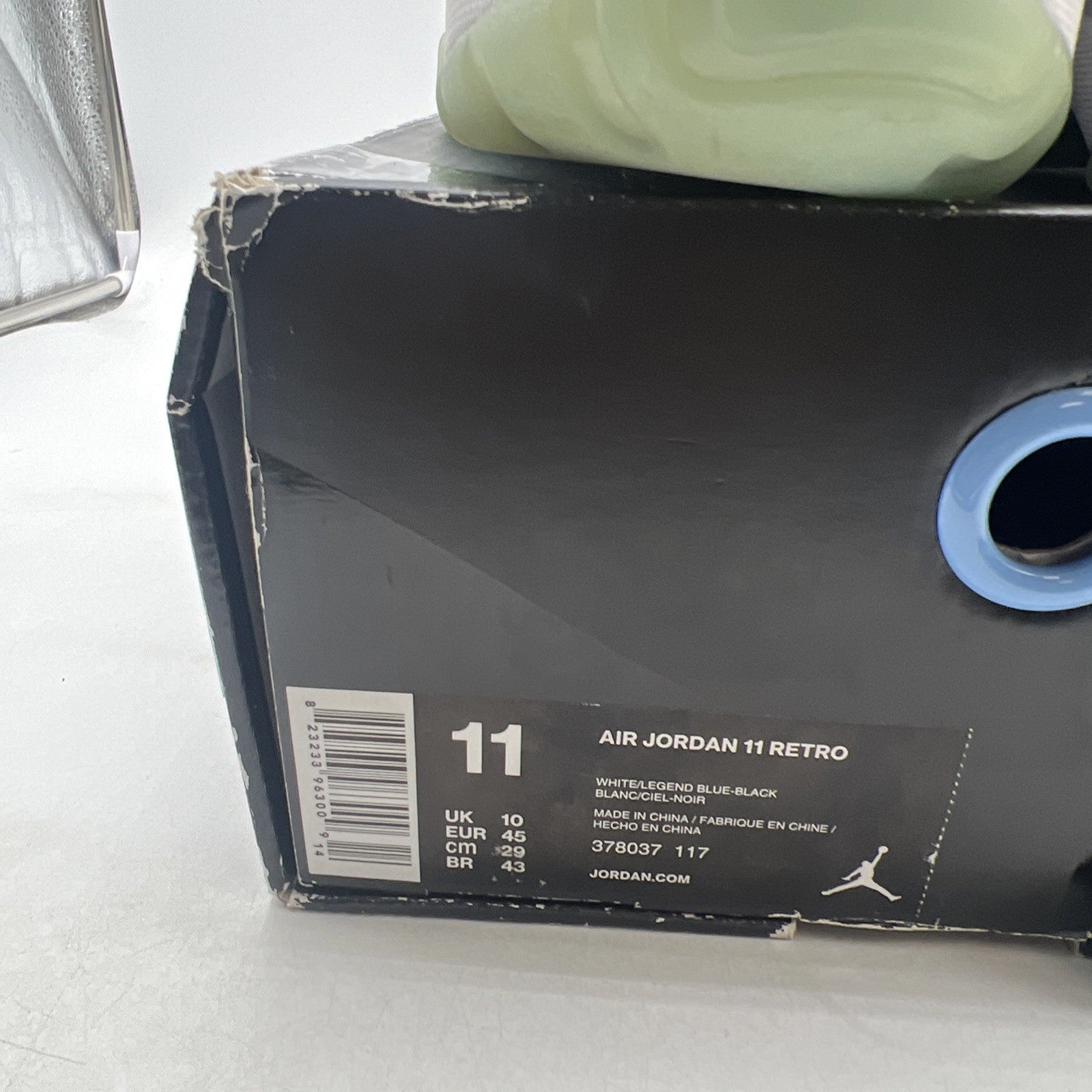 Size 11 - Air Jordan 11 Retro High Legend Blue (378037-117)