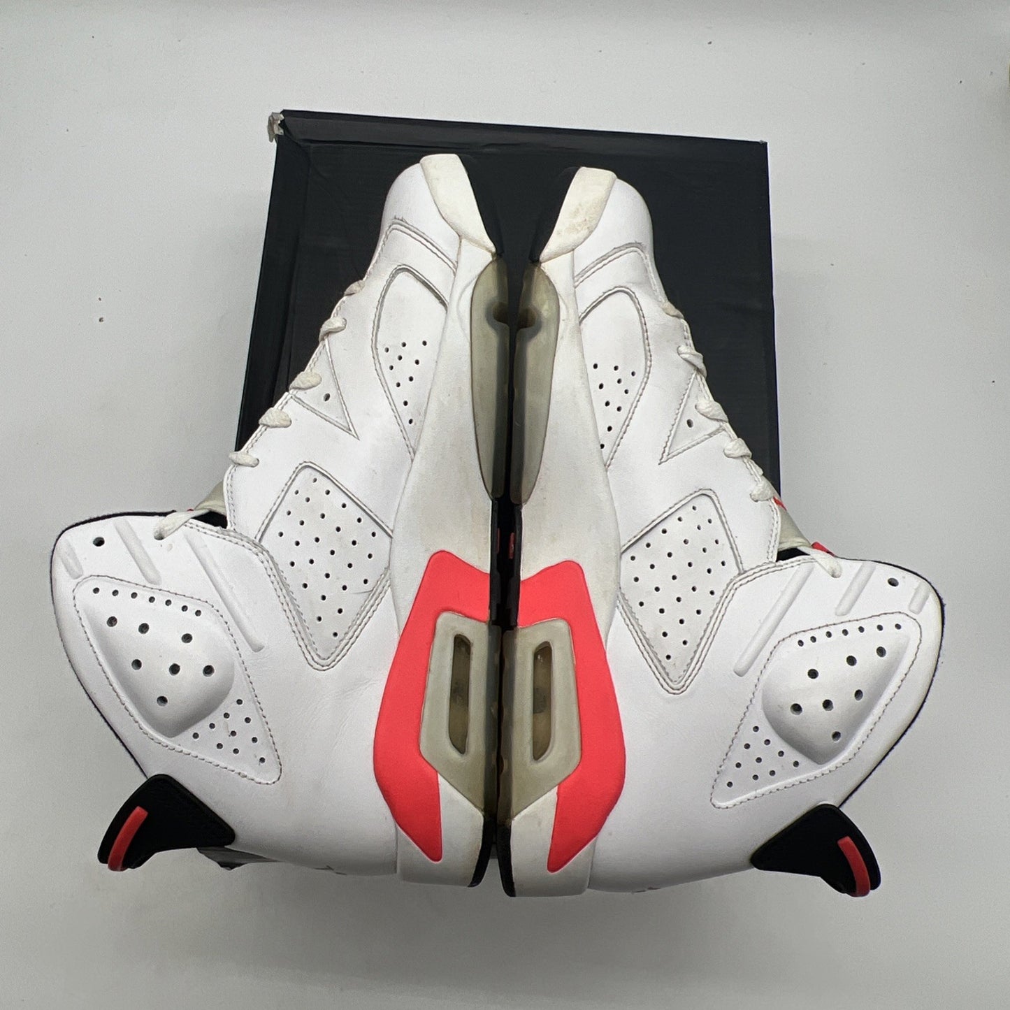 Size 11 - Air Jordan 6 Retro 2014 White Infrared (384664-123)