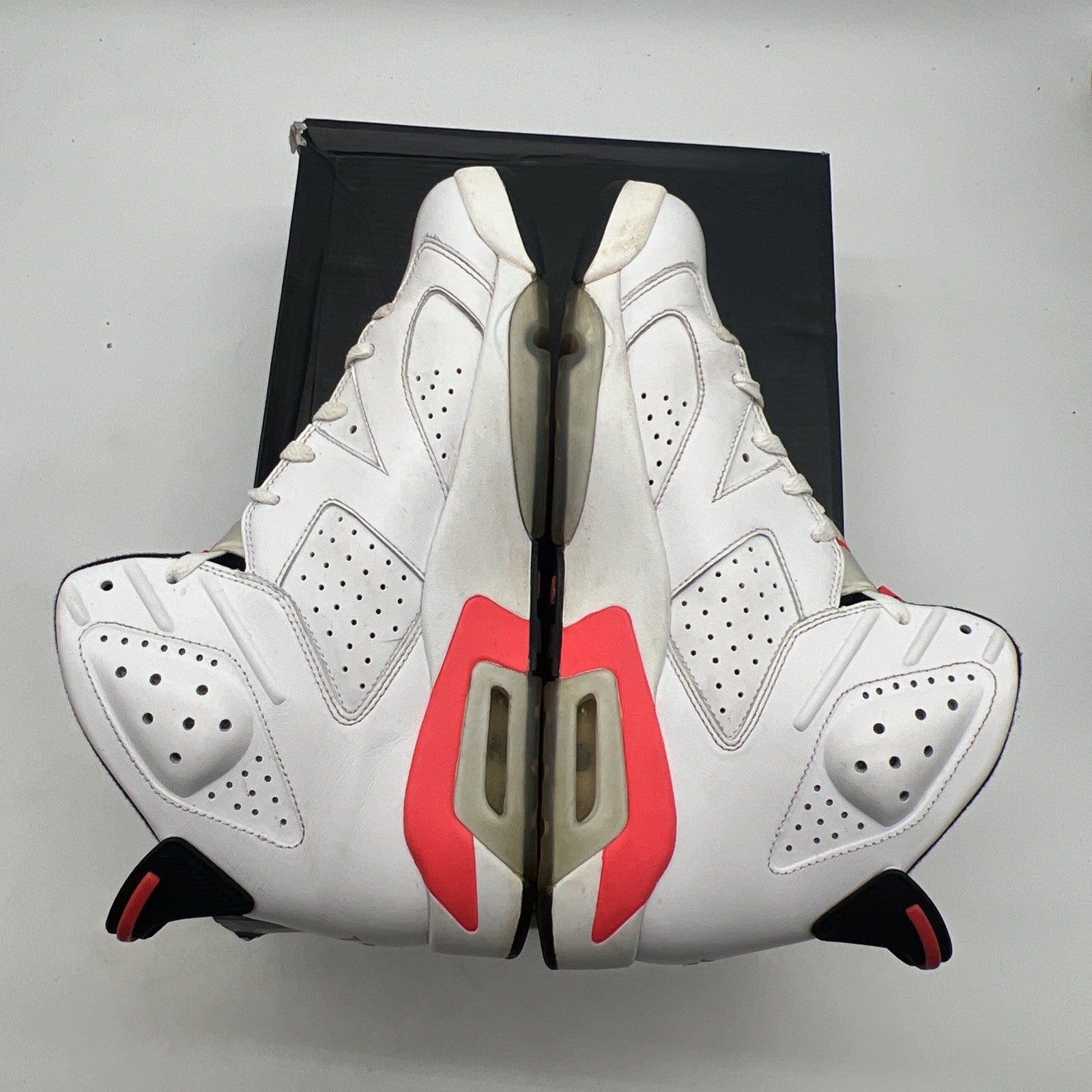 Size 11 - Air Jordan 6 Retro 2014 White Infrared (384664-123)