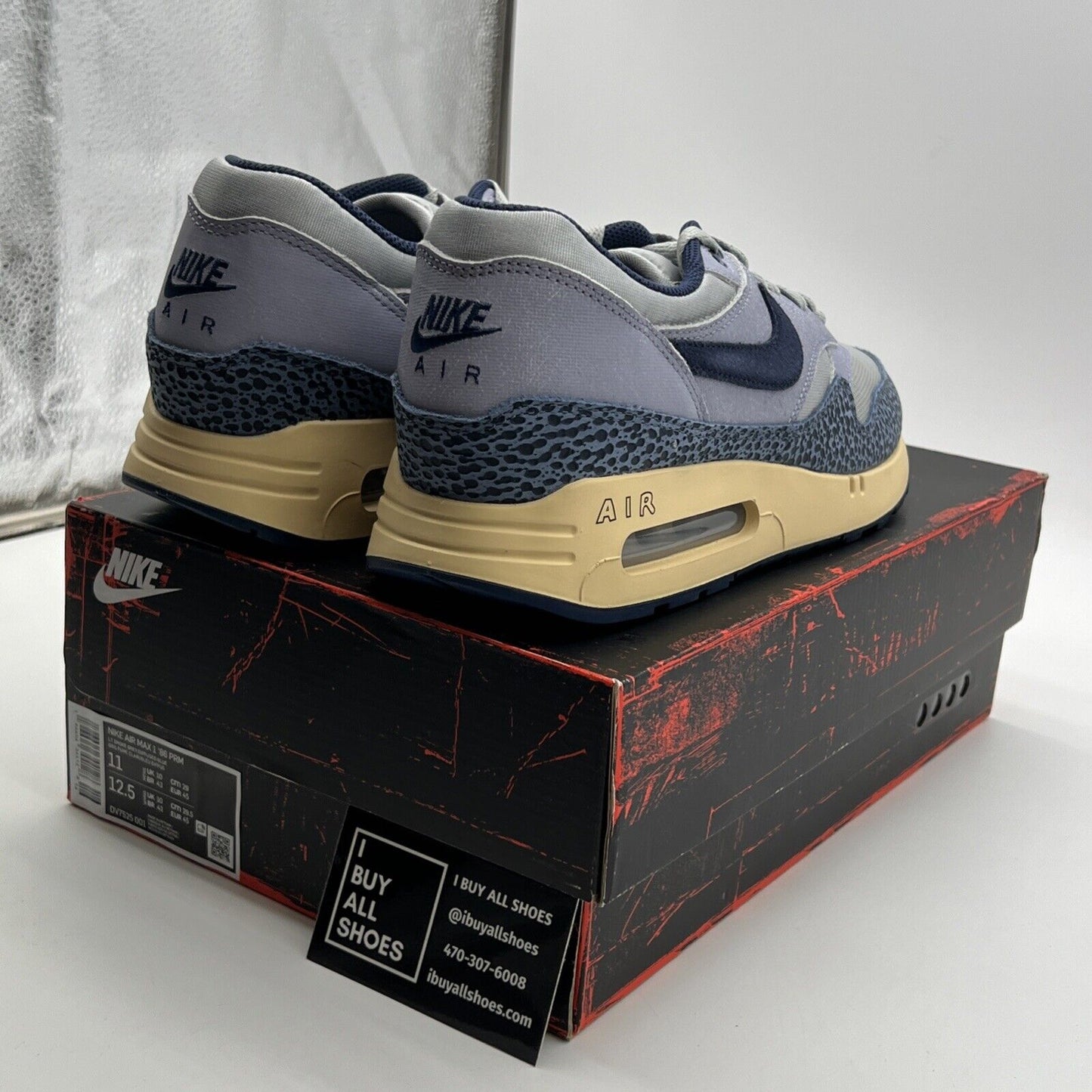 Size 11 - Nike Air Max 1 '86 OG Big Bubble - Lost Sketch (DV7525-001)
