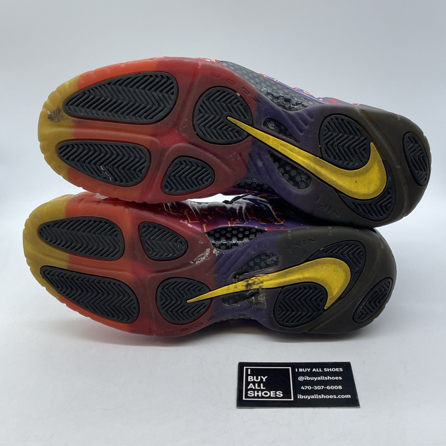 Size 11.5 - Nike Air Foamposite Asteroid Purple Black Suede (616750-600)