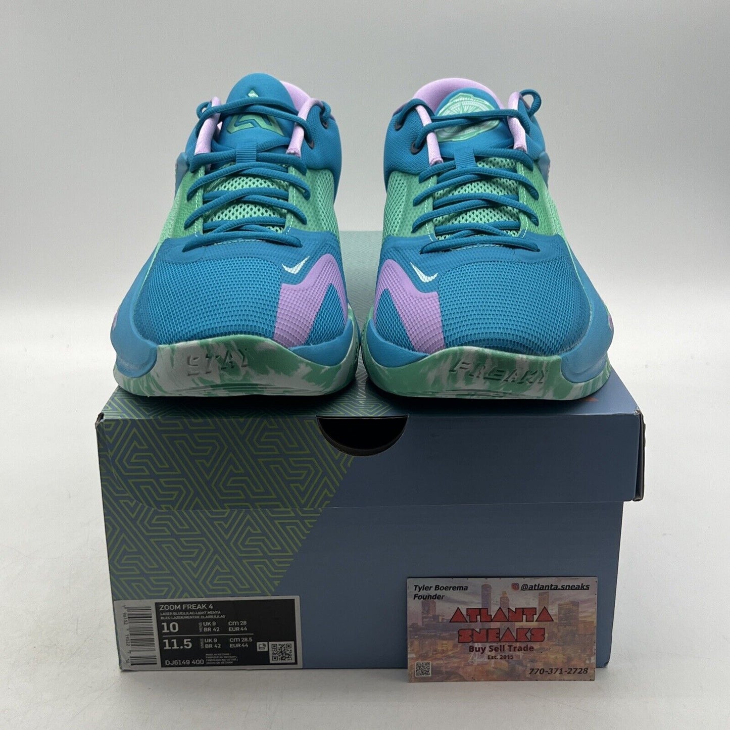 Size 10 - Nike Zoom Freak 4 Birthstone (DJ6149-400).