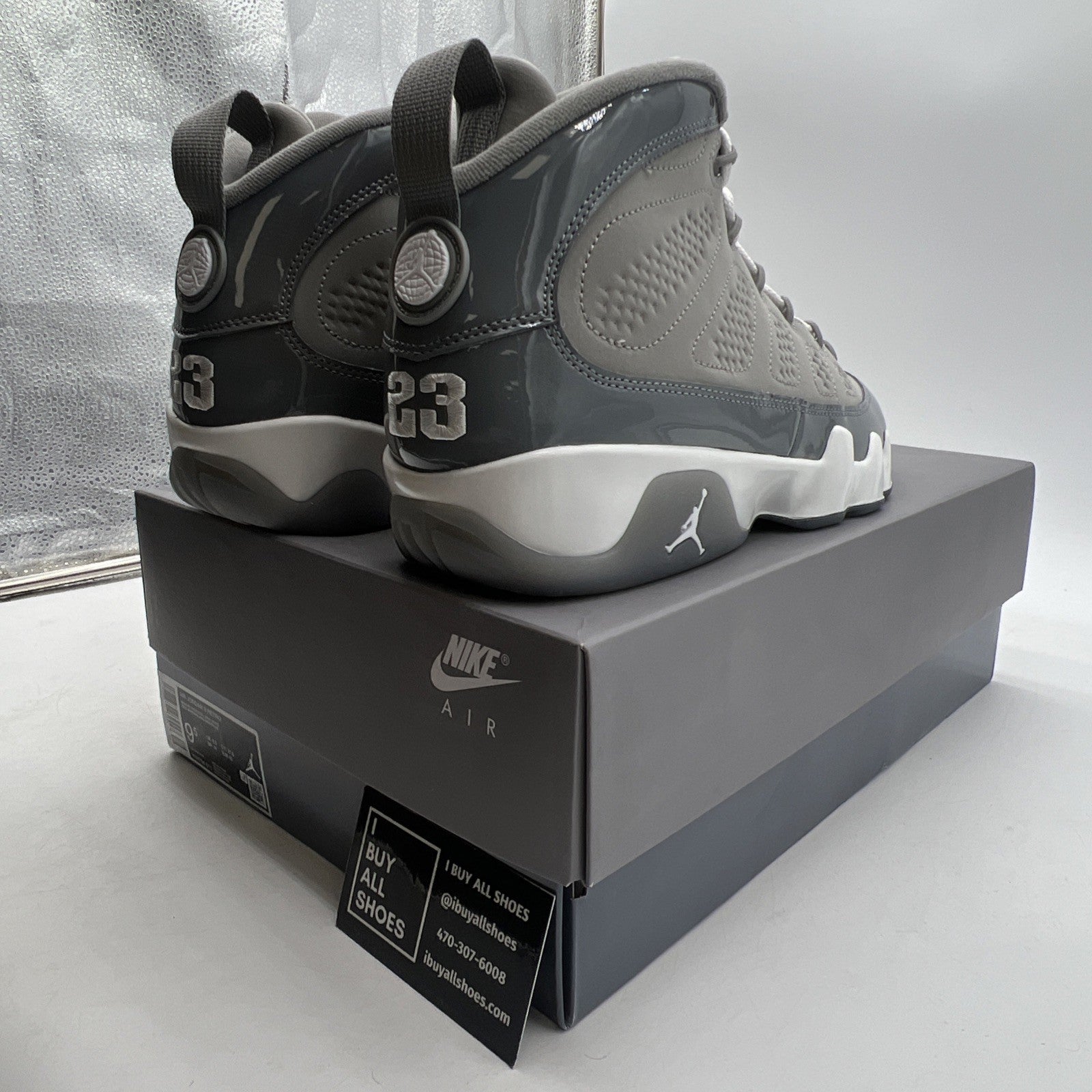 Size 9.5 - Air Jordan 9 Retro 2025 Cool Grey (HV4794-011)
