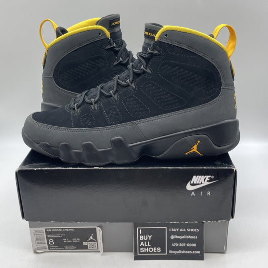 Size 8 - Air Jordan 9 Retro Black (CT8019-070)