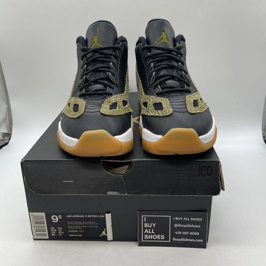 Size 9.5 - Air Jordan 11 IE Low Croc (306008-013)