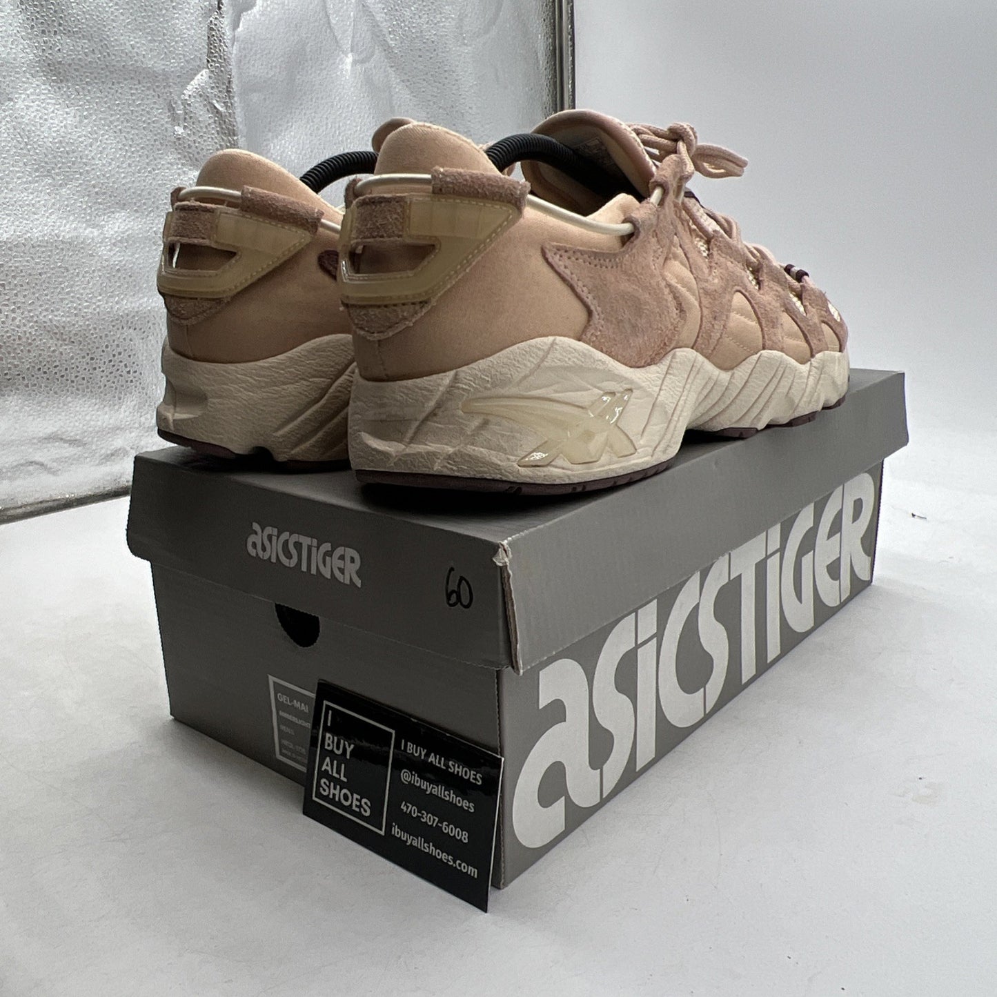 Size 11.5 - Asics Gel Mai Amberlight Rose Taupe Beige (H812L-1726)