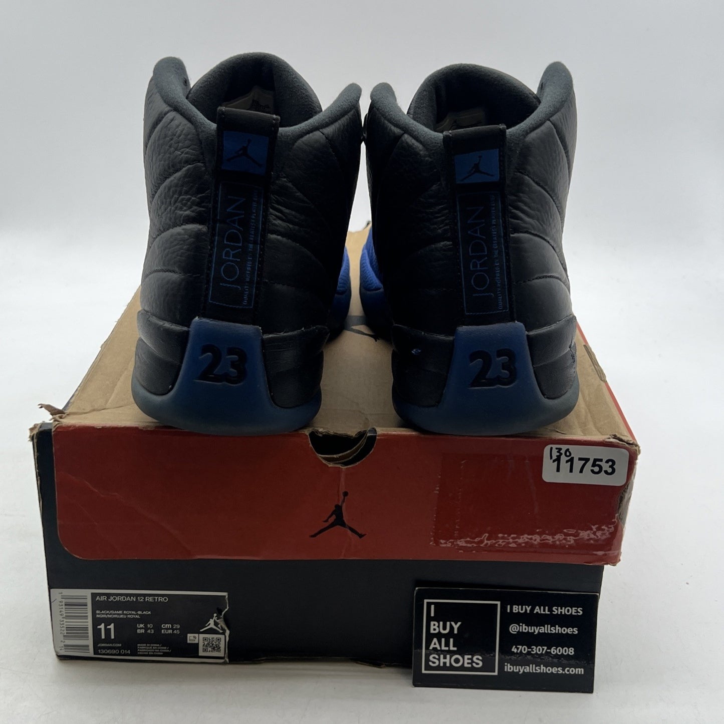 Size 11 - Air Jordan 12 Retro Game Royal (130690-014)