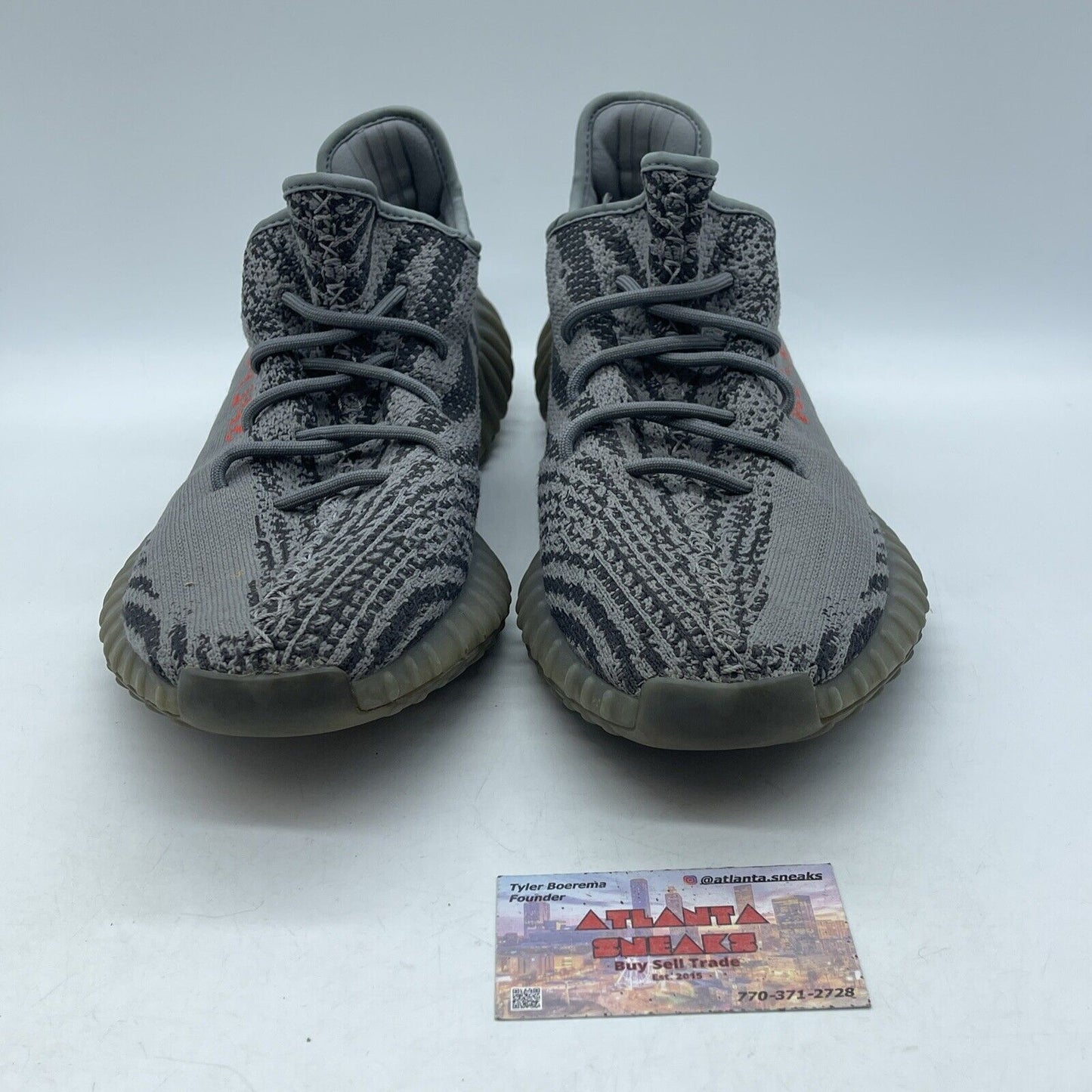 Size 13 - adidas Yeezy Boost 350 V2 Low Beluga 2.0 Grey Red Suede (AH2203)