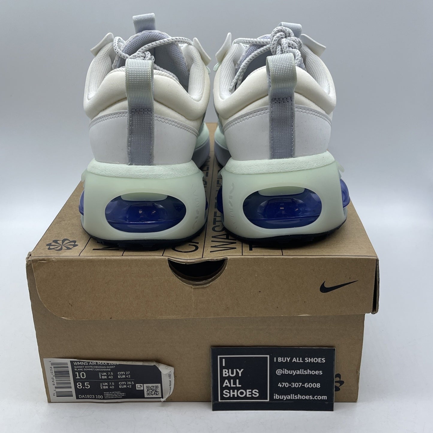Size 10W - Nike Air Max 2021 Barely Green (DA1923-100)