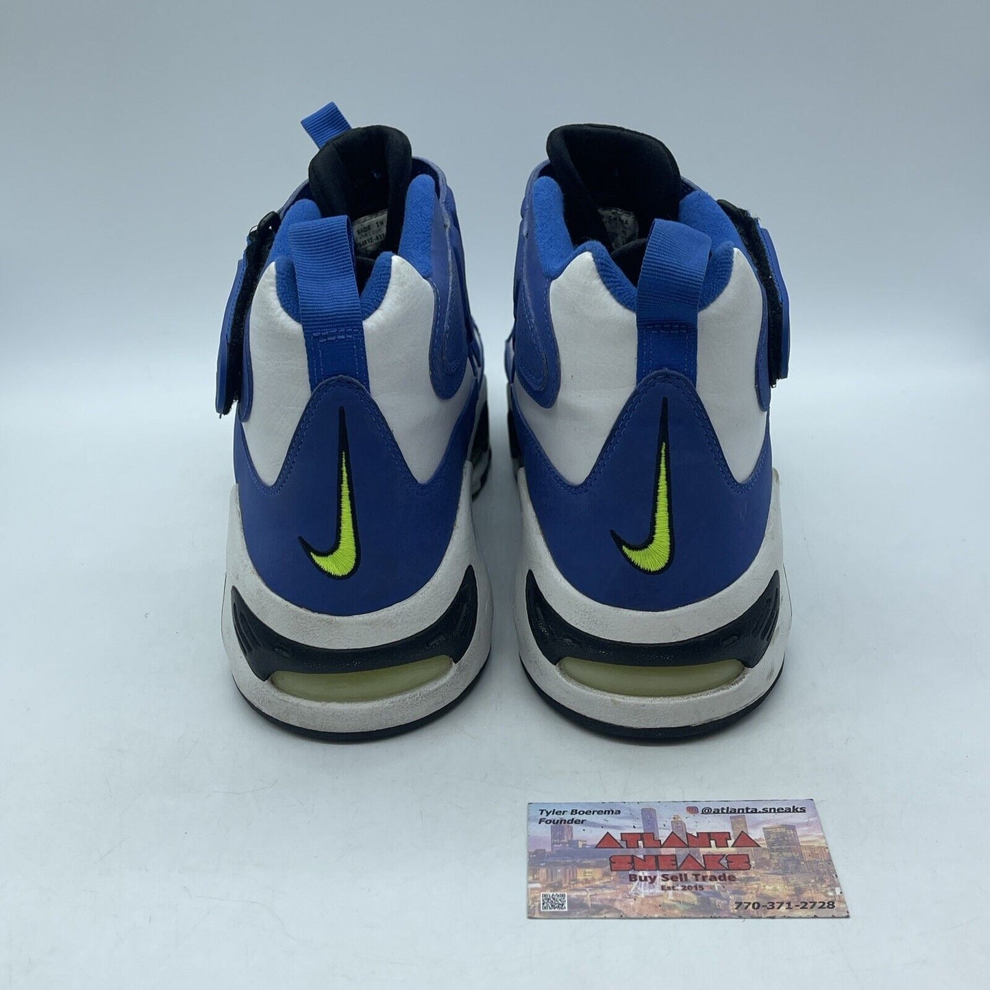 Size 12 - Nike Air Griffey Max 1 Varsity Royal Blue Suede White (354912-411)