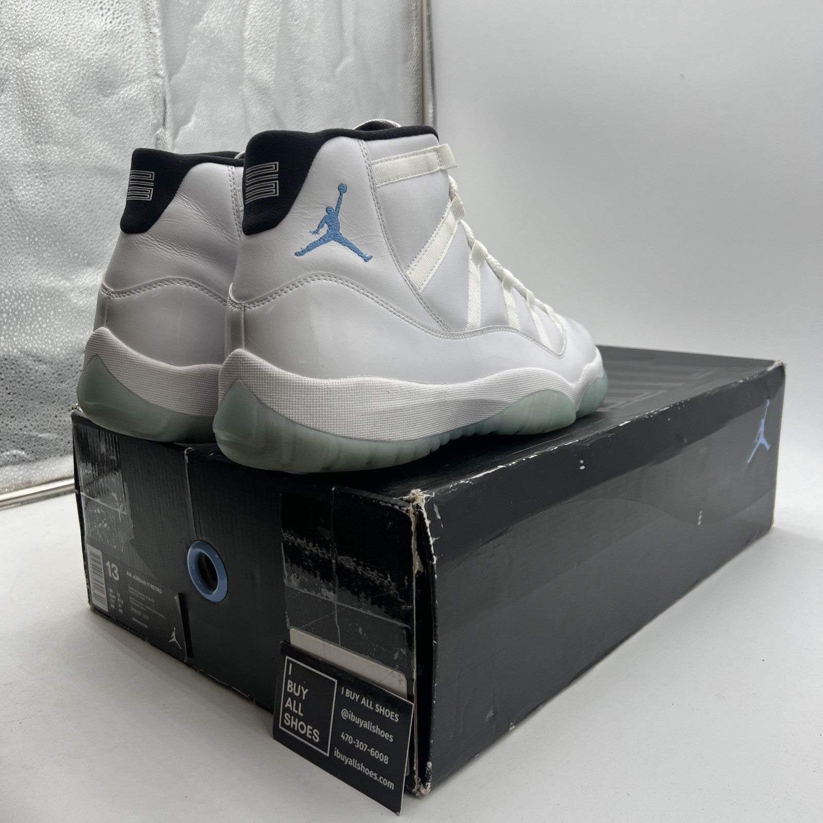 Size 13 - Air Jordan 11 Retro High Legend Blue (378037-117)