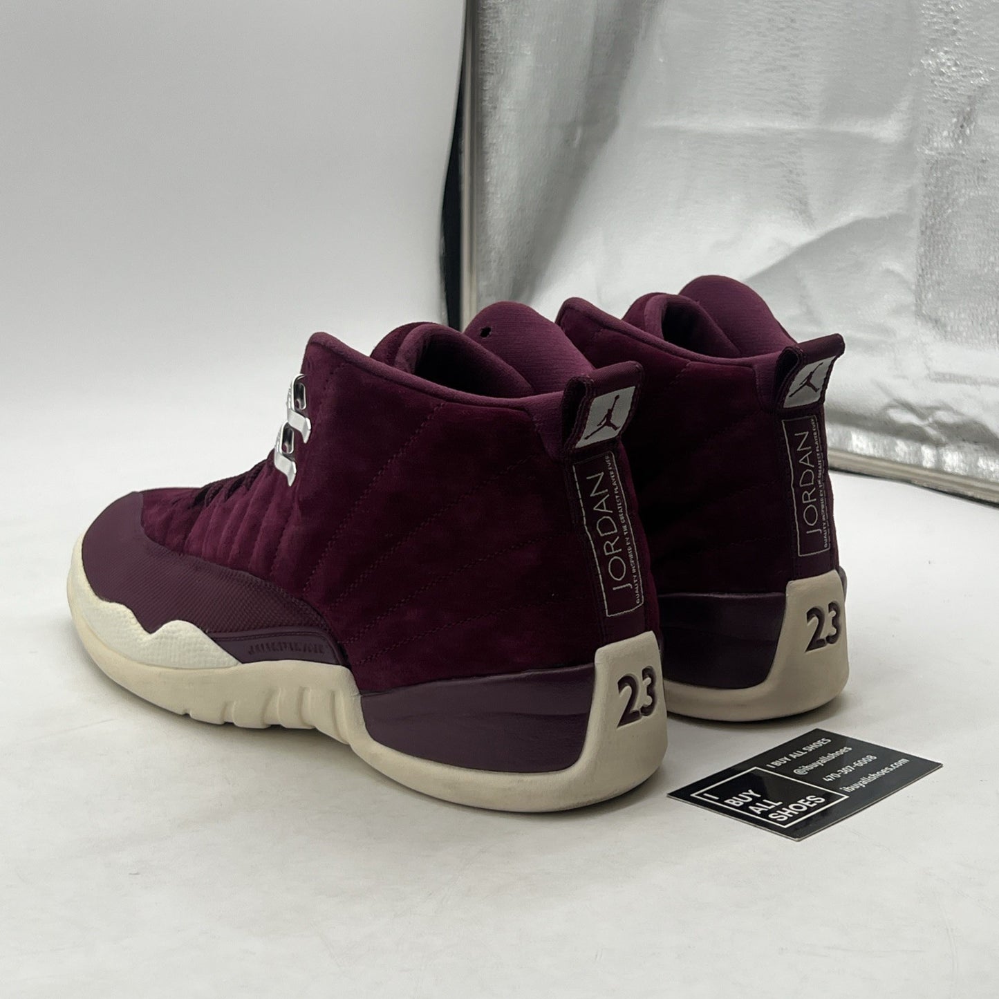 Size 9.5 - Air Jordan 12 Retro Bordeaux (130690-617)