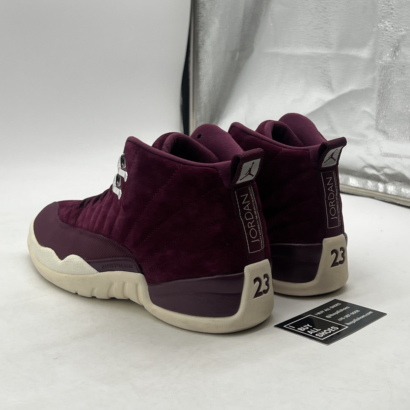 Size 9.5 - Air Jordan 12 Retro Bordeaux (130690-617)