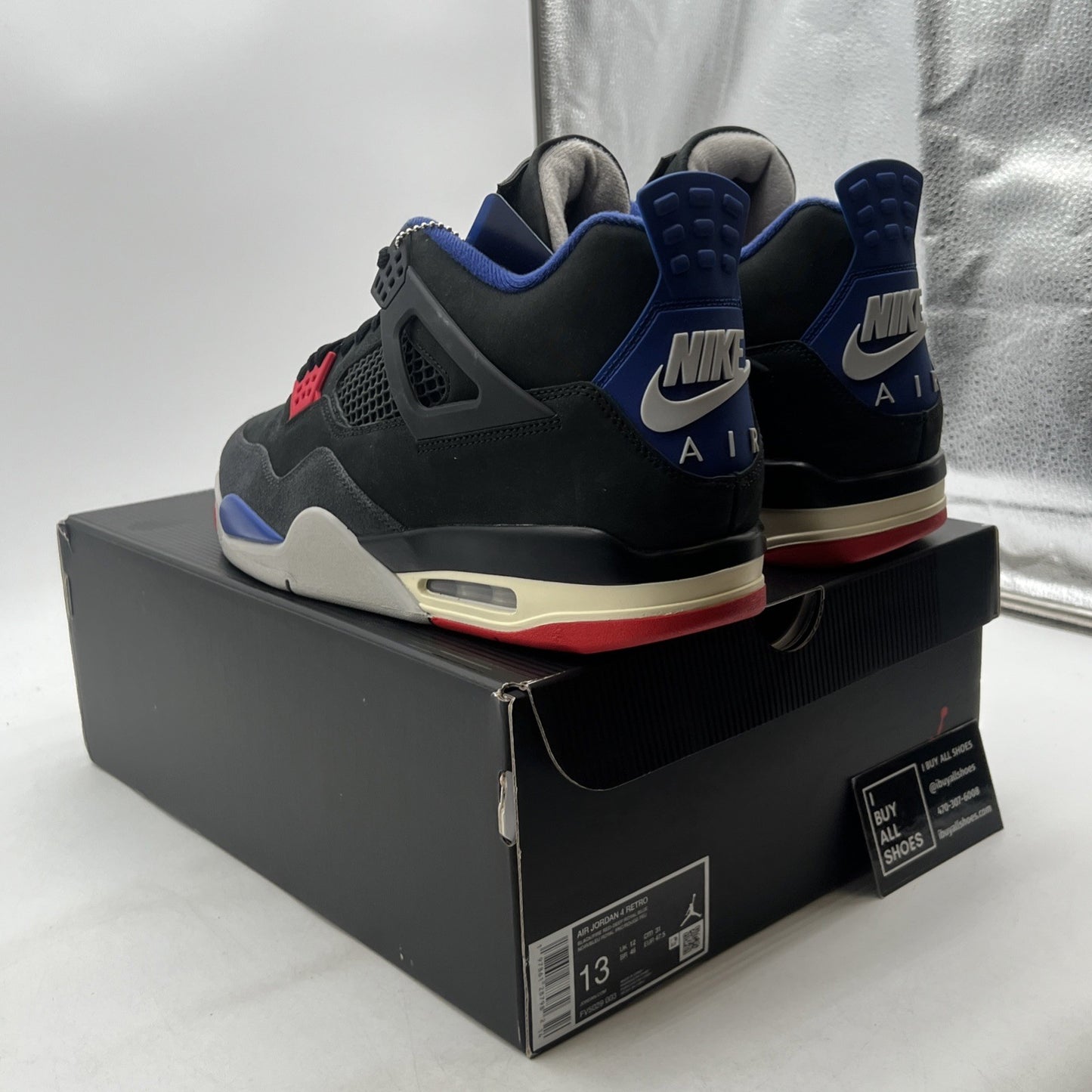 Size 13 - Air Jordan 4 Retro Rare Air - White Lettering (FV5029-003)