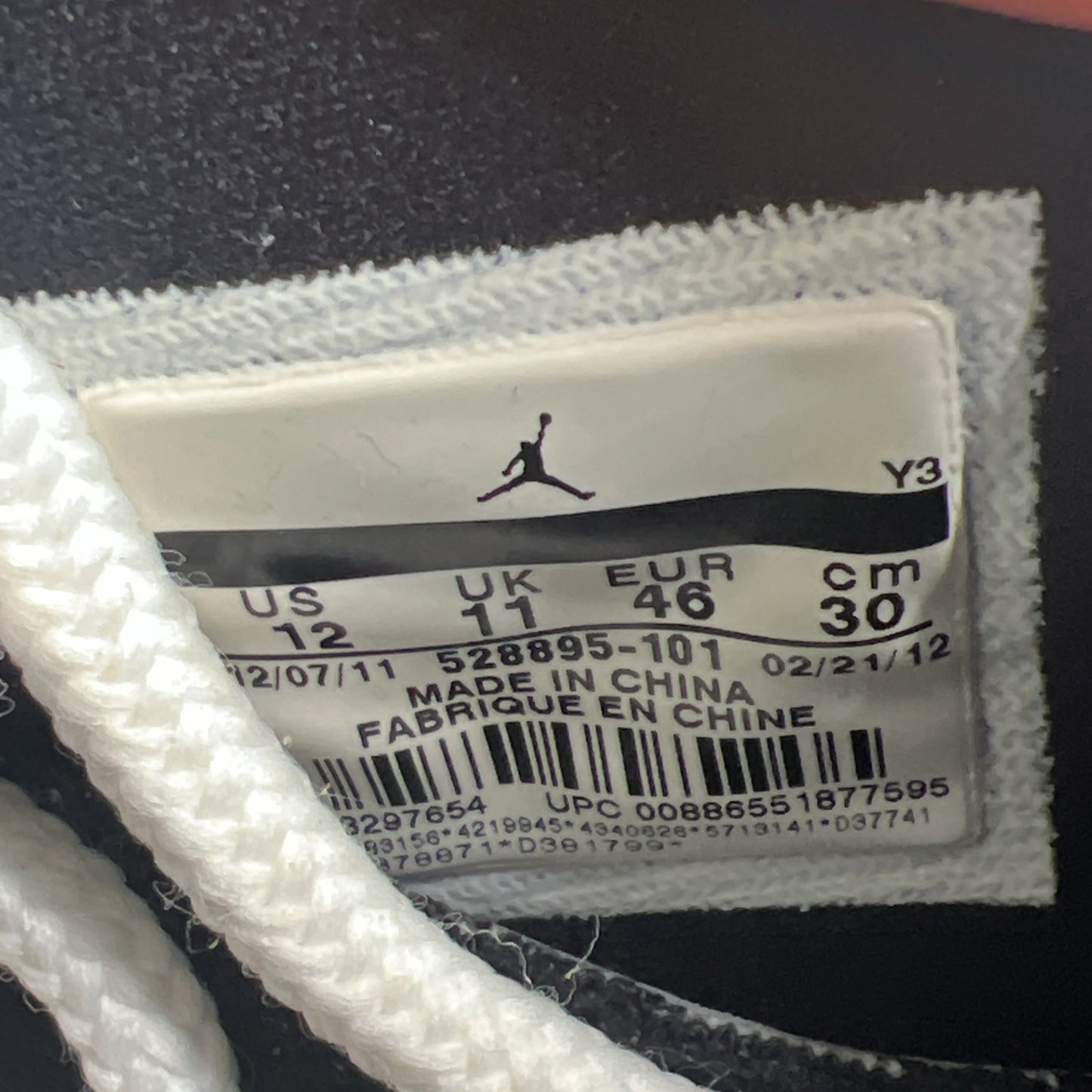 Size 12 - Air Jordan 11 Retro Low Cherry Bottom (528895-101)