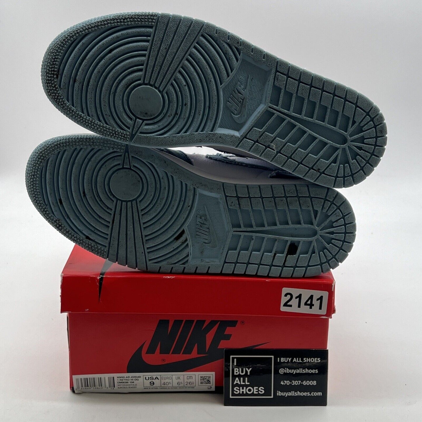 Size 9 - Air Jordan 1 High OG Denim 2022 (DM9036-104)