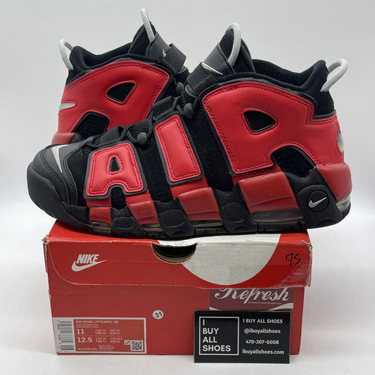 Size 11 - Nike Air More Uptempo '96 Split Black Blue Red Leather (DJ4400-001)