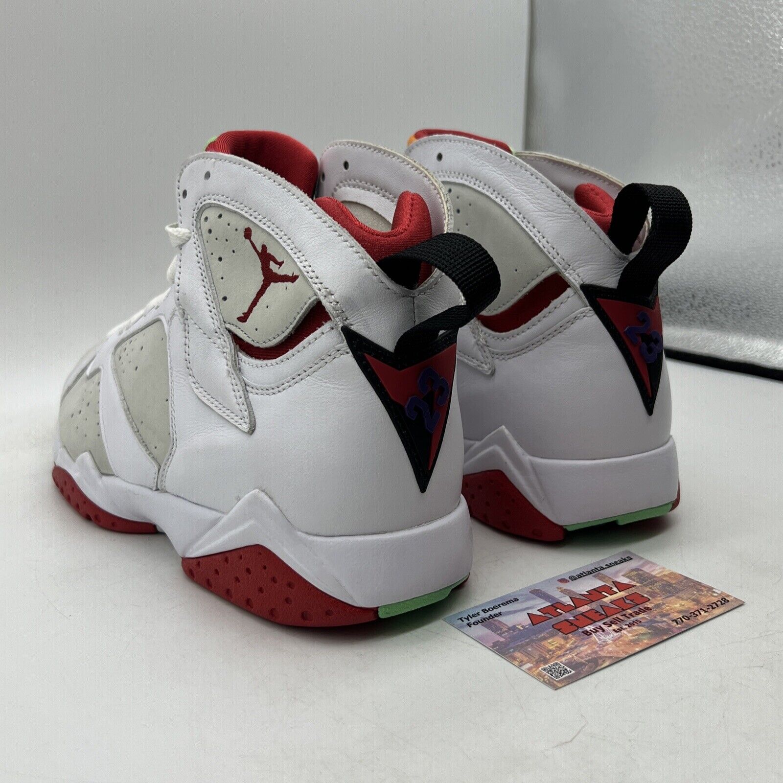 Size 8 - Air Jordan 7 Retro 2015 Hare Red (304775-125)