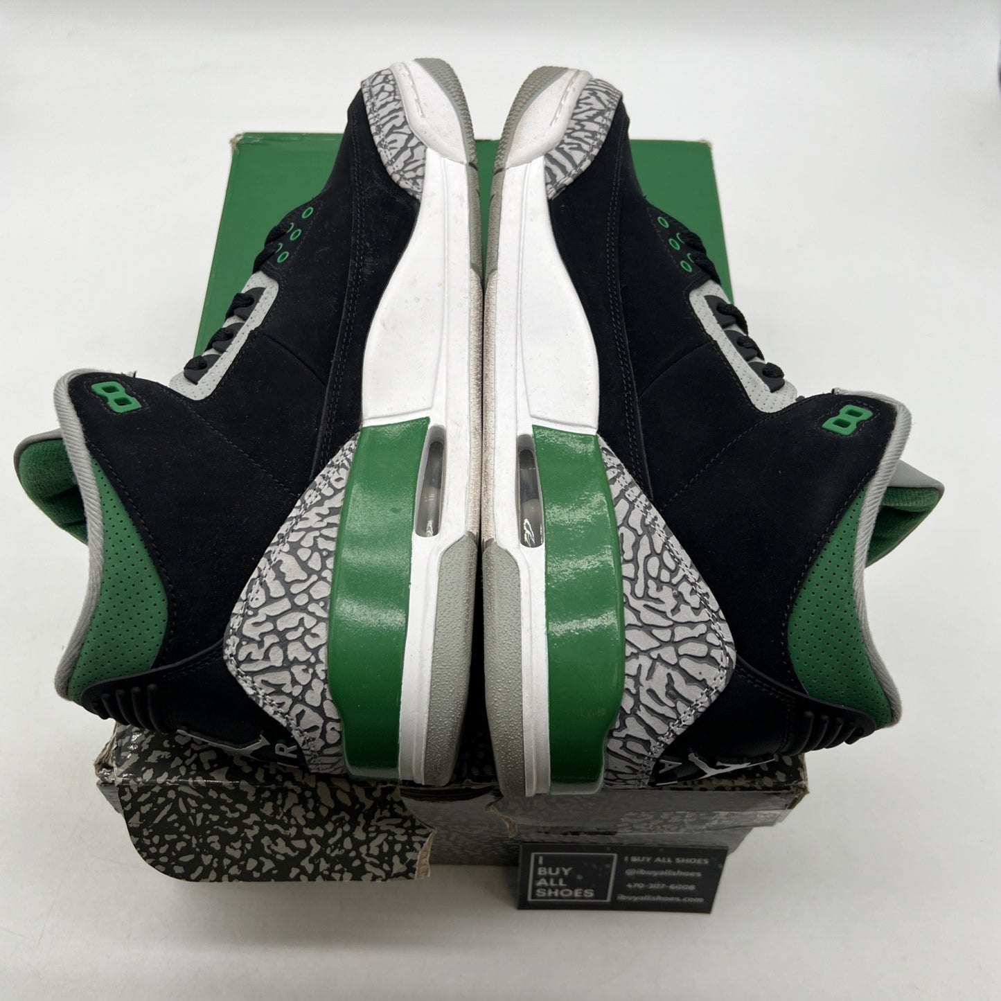 Size 11.5 - Air Jordan 3 Retro Mid Pine Green (CT8532-030)