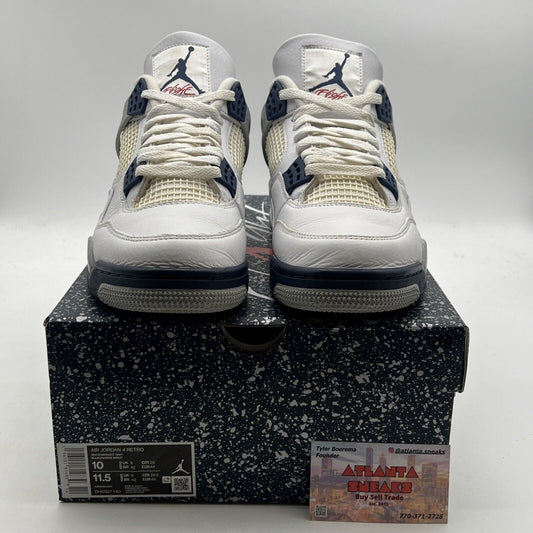 Size 10 - Air Jordan 4 Retro Mid Midnight Navy (DH6927-140)