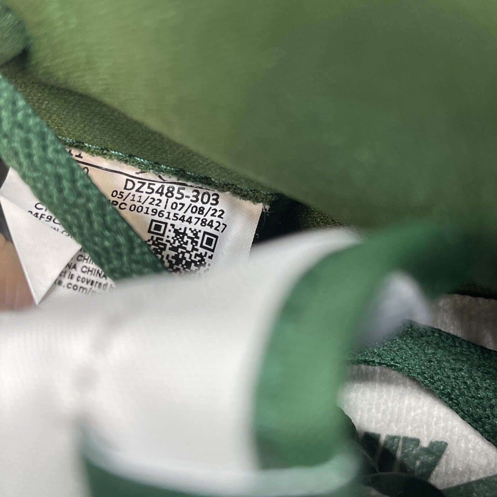 Size 11 - Jordan 1 Retro OG High Gorge Green White Silver (DZ5485-303)