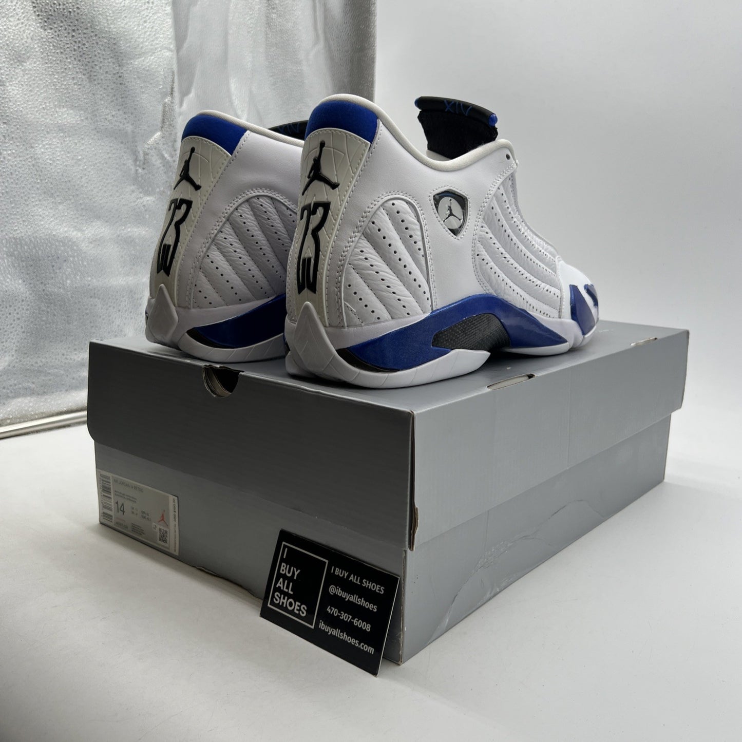 Size 14 - Air Jordan 14 Retro Hyper Royal (487471-104)