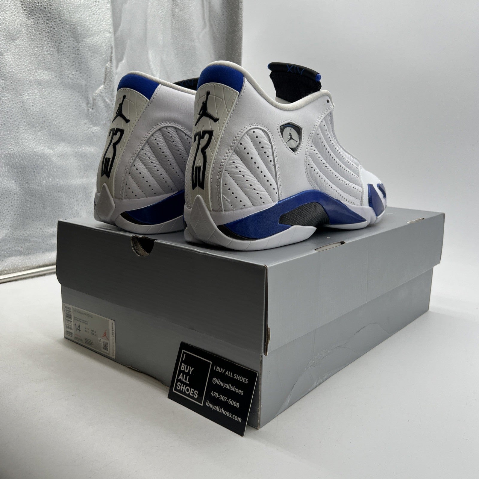 Size 14 - Air Jordan 14 Retro Hyper Royal (487471-104)